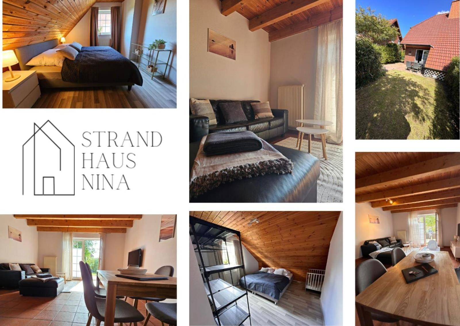 Strandhaus Nina - Ferienhaus โฮคซีล ภายนอก รูปภาพ