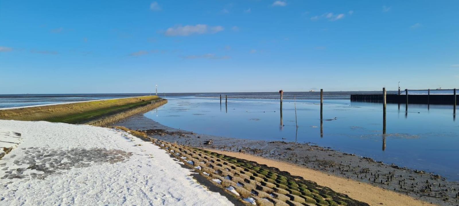 Strandhaus Nina - Ferienhaus โฮคซีล ภายนอก รูปภาพ